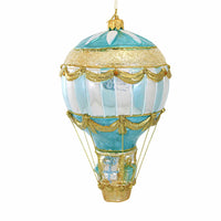 Huras Family Turquoise And Gold Balloon Delivery - - SBKGifts.com