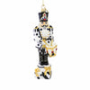 (Hur889bw) Huras Family Black And White Delight Nutcracker, 7.00 Inch, Ornament Drum Christmas Bw889