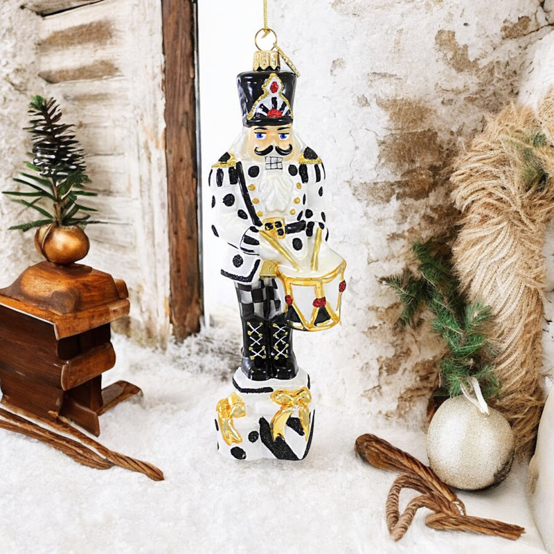 Huras Family Black And White Delight Nutcracker - - SBKGifts.com