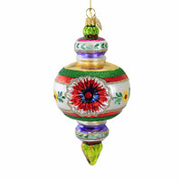 (Hur964) Huras Family Merry And Bright Our Noel Joy, 6.50 Inch, Christmas Reflector Drop Hf964mb