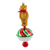 (Hy30315) Ornament King Teddy Twirl, 8.50 Inch, Gallery Purple Label 30315