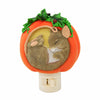 (Rom136050) Charming Tails Mouse In Pumpkin Night Light, 4.50 Inch, Fall Autumn Electric Charming Tails 136050