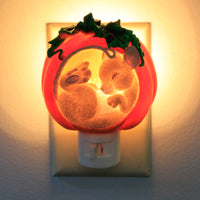 Charming Tails Mouse In Pumpkin Night Light - - SBKGifts.com