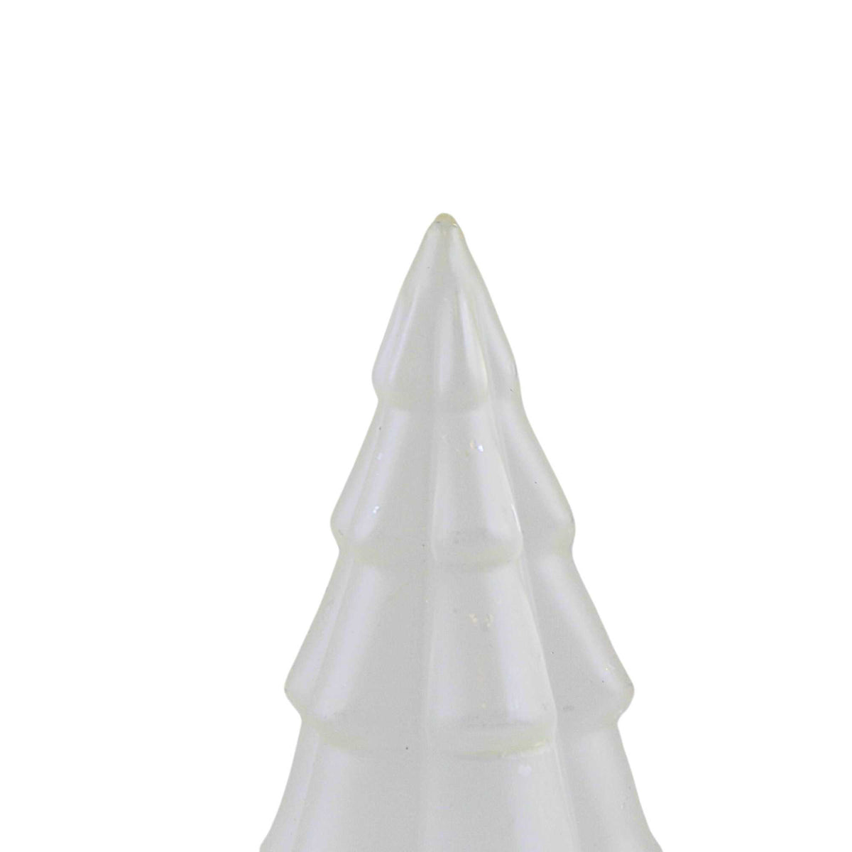 Second Sale Colored Small Hue Frost White Glass Tree - - SBKGifts.com