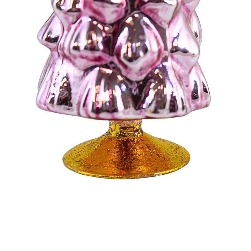 Second Sale Colored Large Violet Hue Glass Tree - - SBKGifts.com