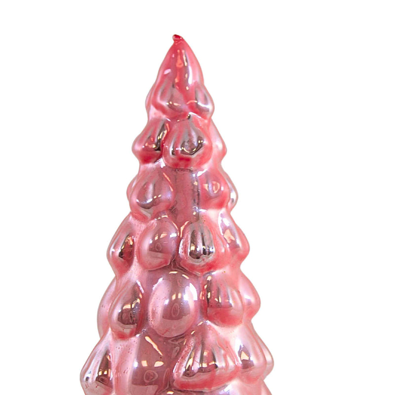 Second Sale Colored Large Pink Hue Glass Tree - - SBKGifts.com