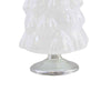 Second Sale Colored Large Creamy White Hue Glass Tree - - SBKGifts.com