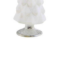 Second Sale Colored Medium Hue White Glass Tree - - SBKGifts.com