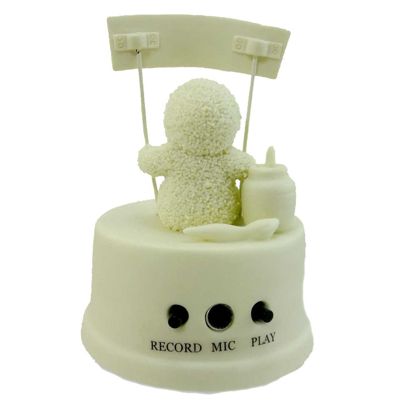 Dept 56 Snowbabies Congratulations Message Box - - SBKGifts.com