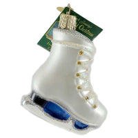 (11620) Old World Christmas Ice Skate, 2.75 Inch, Ornament Skater Sport 44021