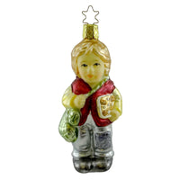 (12843) Inge Glas Hansel's Treats, 4.00 Inch, Ornament Fairy Tale Nursery 101110