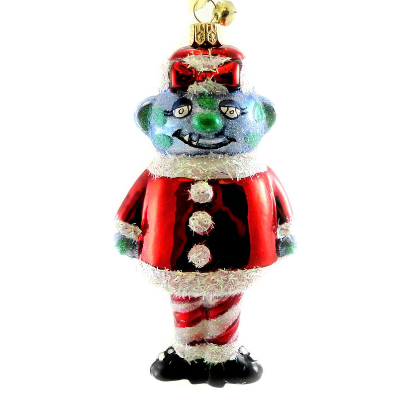 (17335) Jinglenog Googlie Gal, 5.25 Inch, Ornament Christmas Monster 80115