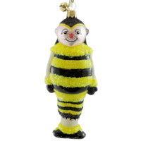 (17350) Jinglenog Billy D Buzz, 5.25 Inch, Ornament Christmas Bee 80193