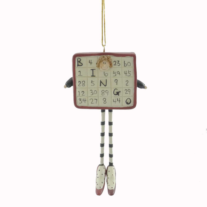 (20756) Personalized Ornaments Bingo, 3.75 Inch, Personalized Free Lottery Ww1944