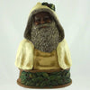 (21897) All Gods Children Father Christmas Bust Black, 8.00 Inch, African American Santa 1776