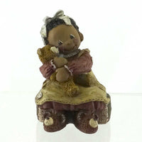 (21918) All Gods Children Josie, 4.00 Inch, African American Rag Doll 4003