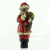 (21939) All Gods Children Santa & Scooty, 4.75 Inch, African American Puppy Stocking 1571