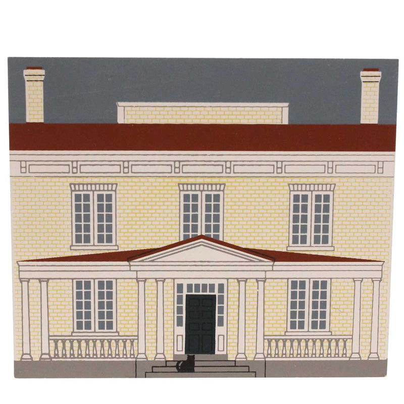 (22580) Cats Meow Harriet Beecher Stowe House, 4.50 Inch, Landmark Cincinnati Author Cstm6890