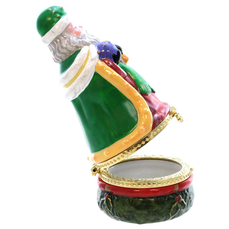 Christopher Radko Westminster Santa Porcelain Box - - SBKGifts.com