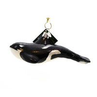 (23408) Old World Christmas Orca, 2.50 Inch, Marine Mammal Dolphin 12252