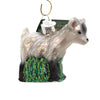 (23752) Old World Christmas Pygmy Goat, 2.25 Inch, Friendly Ornament 12285