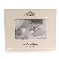 (27714) Home & Garden Blessed Photo Frame, 9.75 Inch, Love And Happiness 4050328