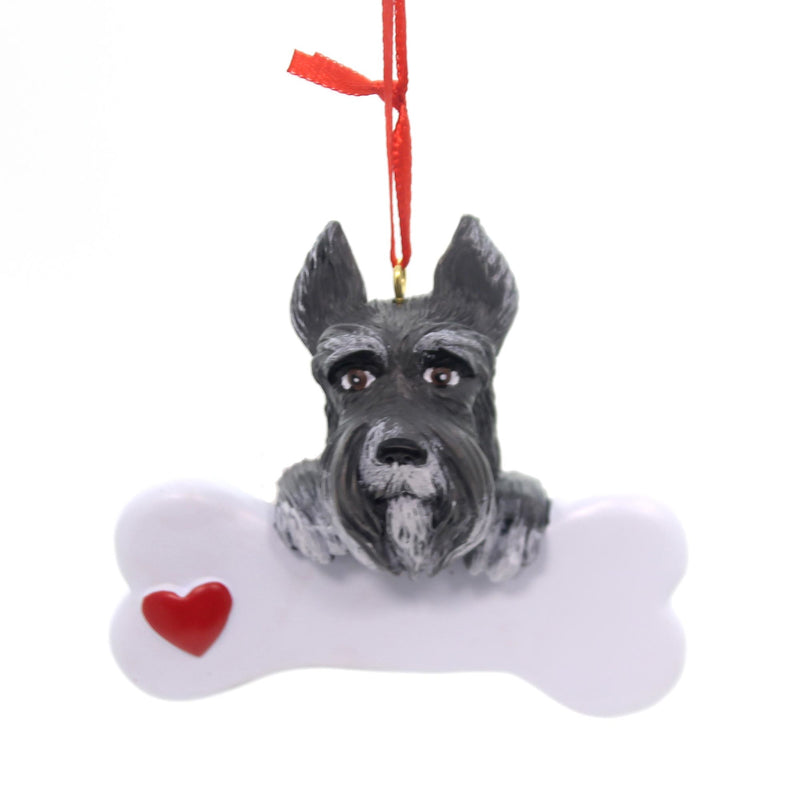 (31227) Personalized Ornament Schnauzer., 3.00 Inch, Dog  Best Friend Christmas 567