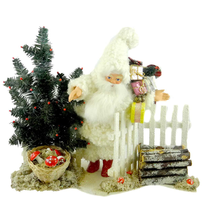 (3565) Christopher Radko Winter Gate, 12.25 Inch, Home For The Holidays Santa 953370