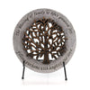 (36159) Home & Garden Tree Of Life Garden Stone On Easel, 7.00 Inch, Family Blessing 11070