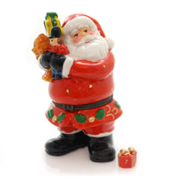 (36223) Hinged Trinket Box Santa & Gifts, 4.25 Inch, Christmas Toys Eb1180