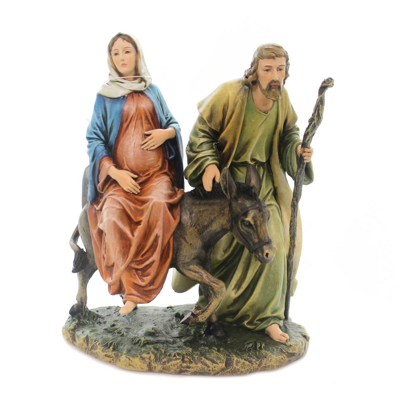 (38074) Christmas La Posada Figurine, 10.00 Inch, Mary Joseph Donkey 40723