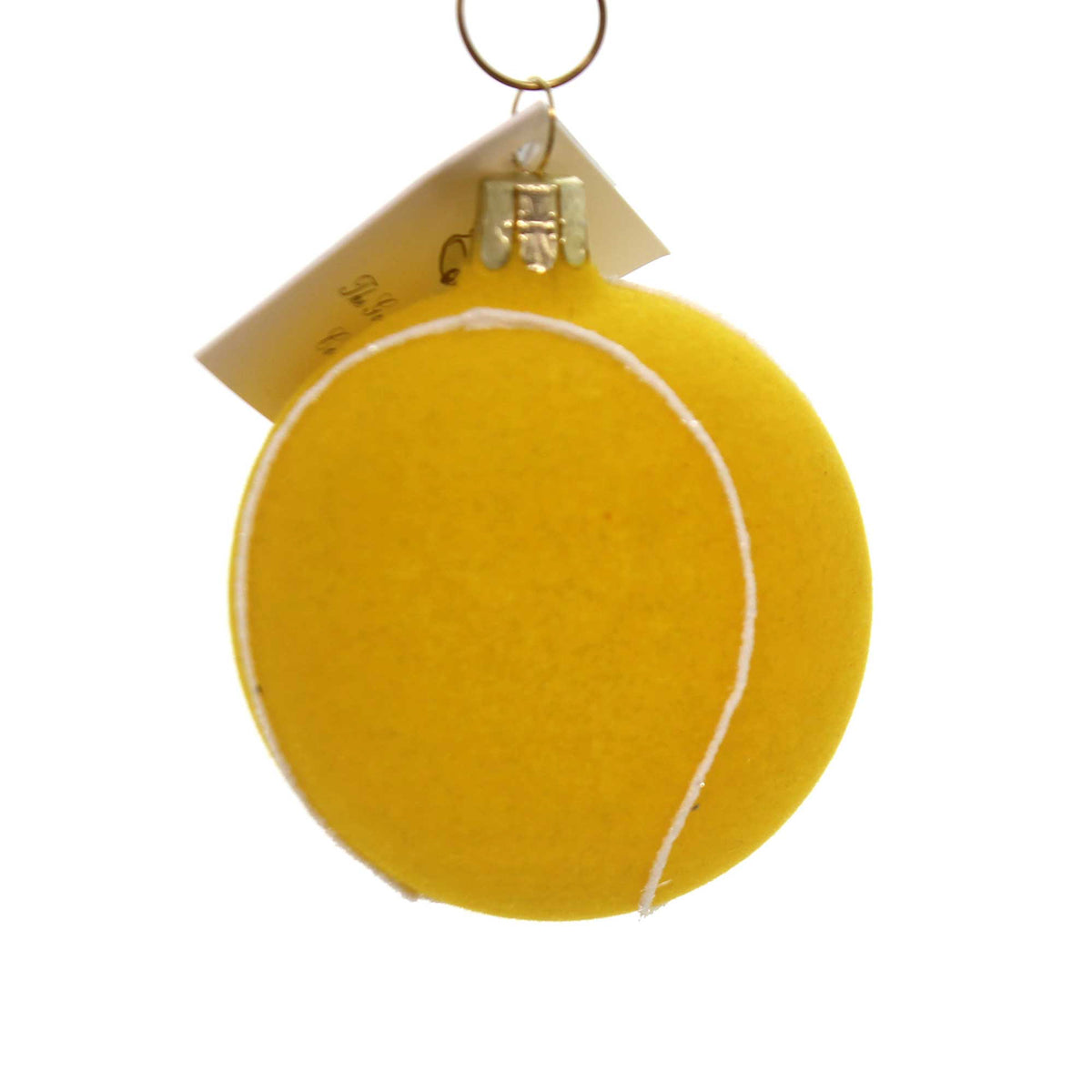 Golden Bell Collection Felt Looking Tennis Ball - - SBKGifts.com