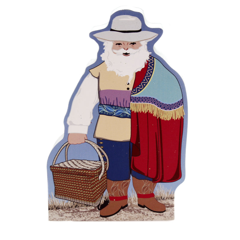 (39137) Cats Meow Village Colonial Mexico Santa Standing, 5.00 Inch, 2018 Chunky Santa 18601