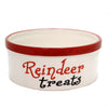 (39149) Tabletop Reindeer Treats Dish, 4.00 Inch, Hand Wash Only 9734162