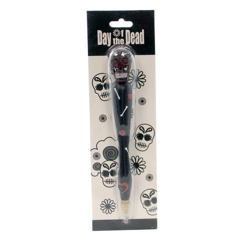 (40328) Halloween Day Of The Dead Pen, 6.00 Inch, Halloween 10850