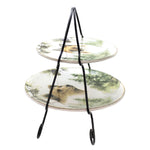 Tabletop Mountain Retreat 2 Tier Server - - SBKGifts.com