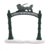 (41189) Department 56 Accessory Village Archway, 4.50 Inch, Santa Sleigh 6003176