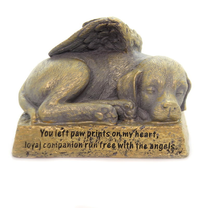 (42383) Home & Garden Dog With Wings, 4.25 Inch, Bereavement Statue Pet 12878