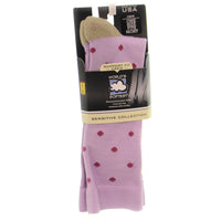 (42713) Apparel Peacock Dot Support Crew Sock,  Inch, Worlds Softest Womans W3261388