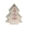 (42766) Tabletop Be Jolly Tree Shaped Bakeware, 7.25 Inch, Merry Bright 9736941S